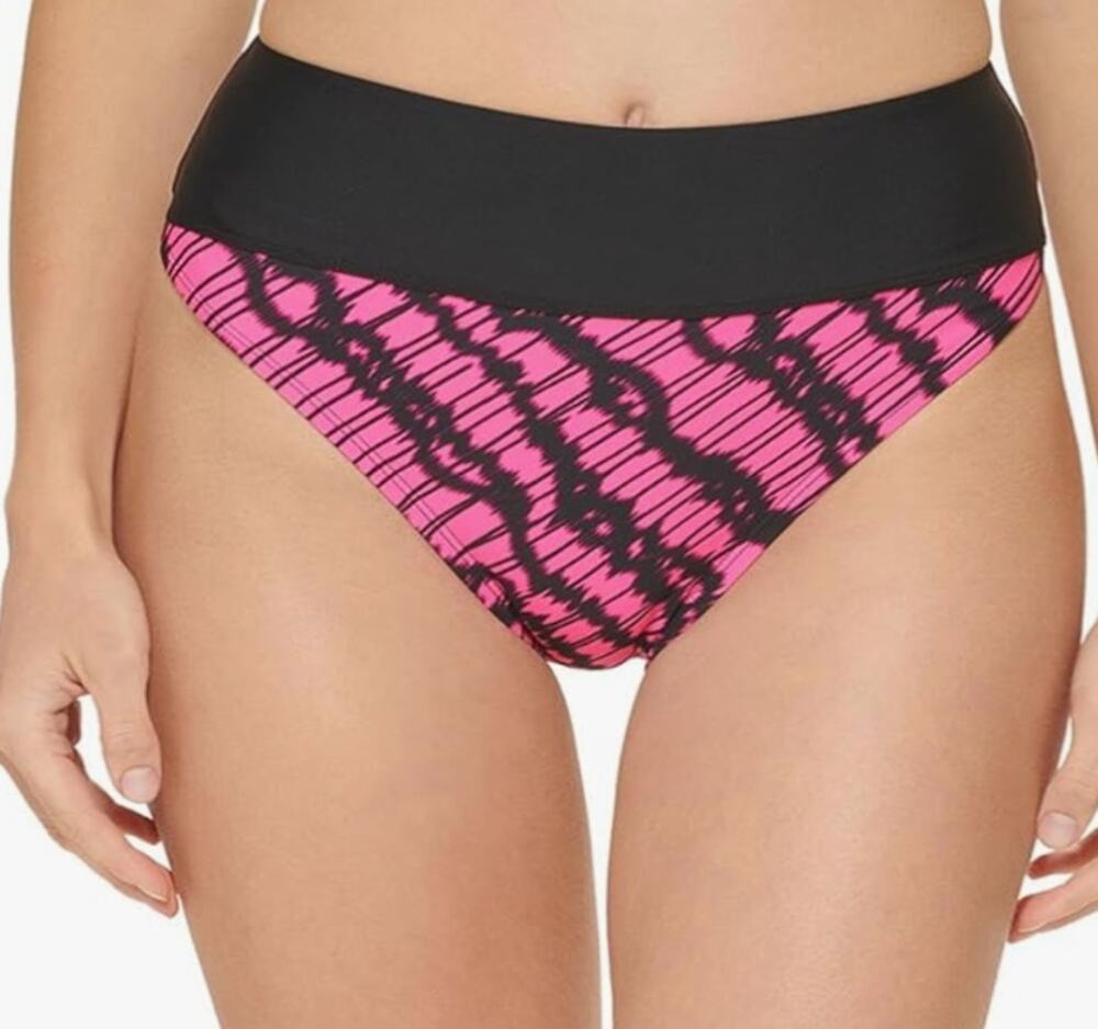DKNY Swim Houndstooth Bikini Bottoms